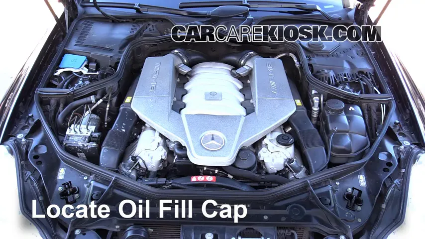 2007 Mercedes-Benz CLS63 AMG 6.3L V8 Oil Add Oil